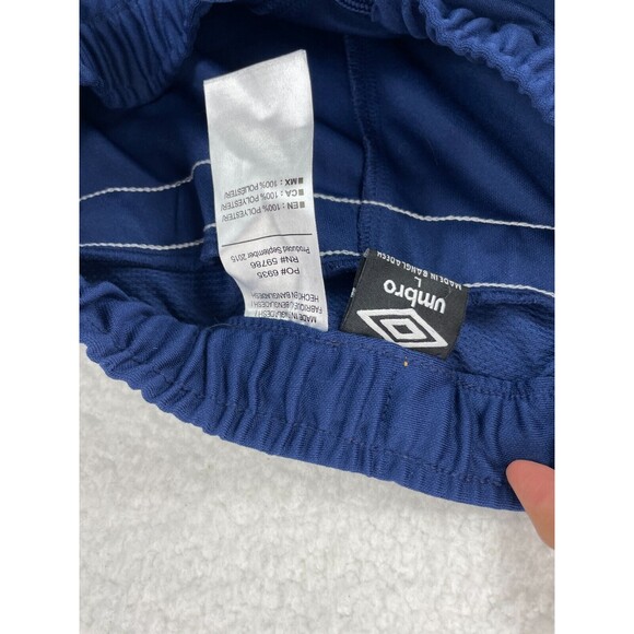 Umbro Spain Flag Soccer Track Pants Men’s L Blue Joggers Sweatpants Futbol - Picture 12 of 12